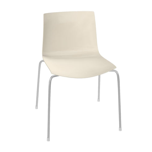 Catifa 46 Chair Unicolored Frame Chrome